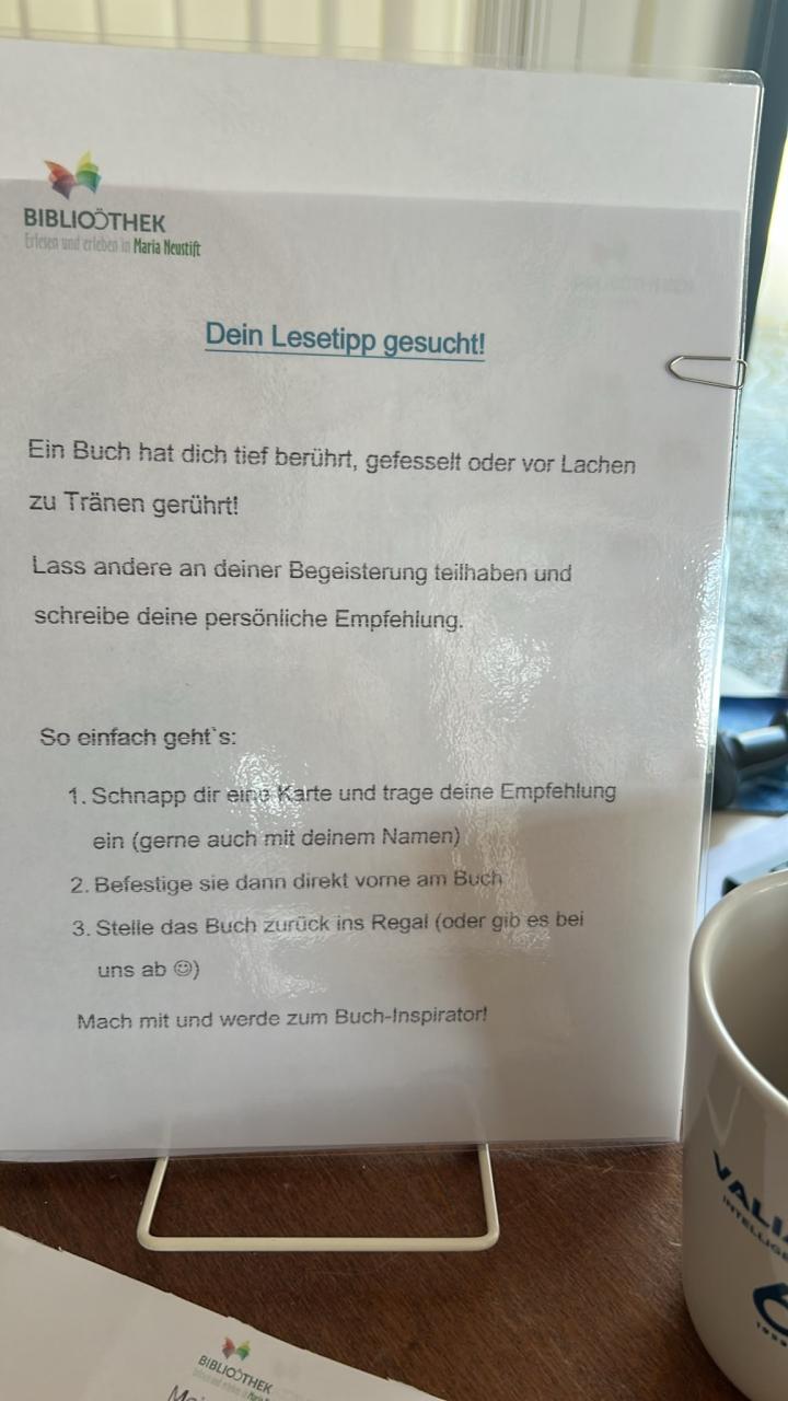 Wie werde ich Buchinspirator:in